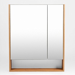 Viant Мебель для ванной Мальта 70 подвесная белая/дуб вотан – фотография-11